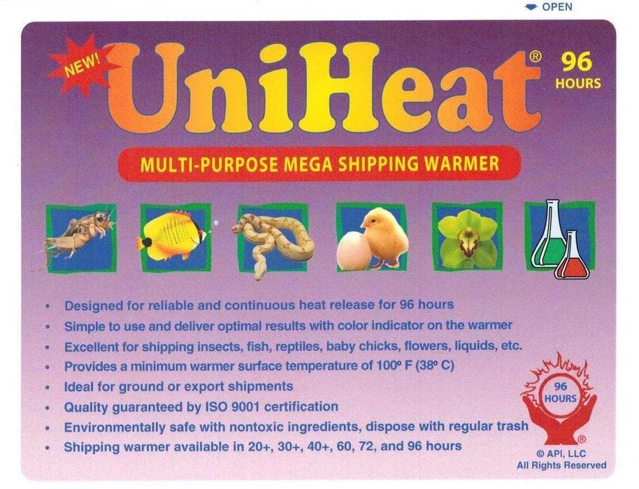 Uniheat 96+ hour heat pack (ADD-ON ITEM, don't order this unless you placed a succulent order)